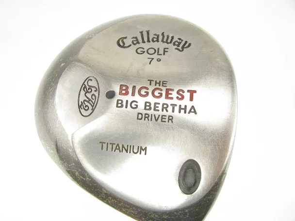 Callaway The Biggest Big Bertha Ti Driver 7 degree with Graphite Extra Stiff