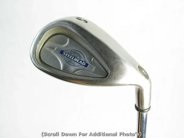 Callaway X-14 Steelhead Sand Wedge 55* SW w/Steel Uniflex X14 (7/10) (Out of Stock)