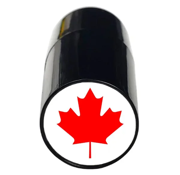Canadian Red Maple Leaf Golf Ball Stamp Identifier by ReadyGOLF