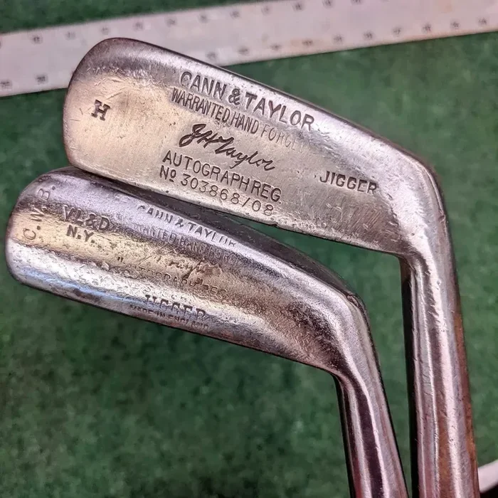 Cann & Taylor J.H. Taylor Set Of Jiggers – Hickory Shafted