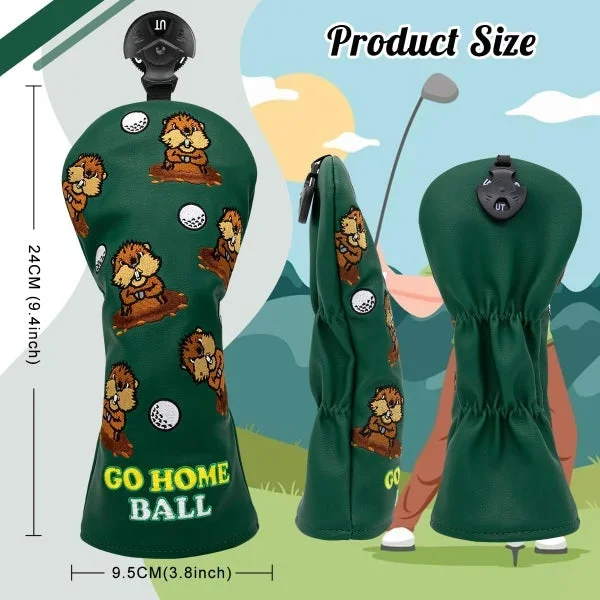 Capybara Head Cover – Chill, Play, and Relax in Style! (Hybrid)