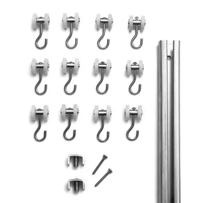 Carl’s Place Hardware Kit to Ceiling Mount Curtain