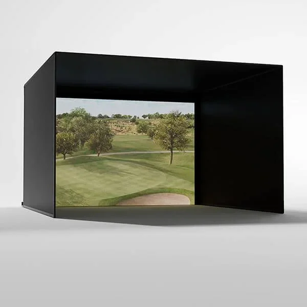 Carl’s Place Pro Golf Simulator Enclosure Kit with Impact Screen