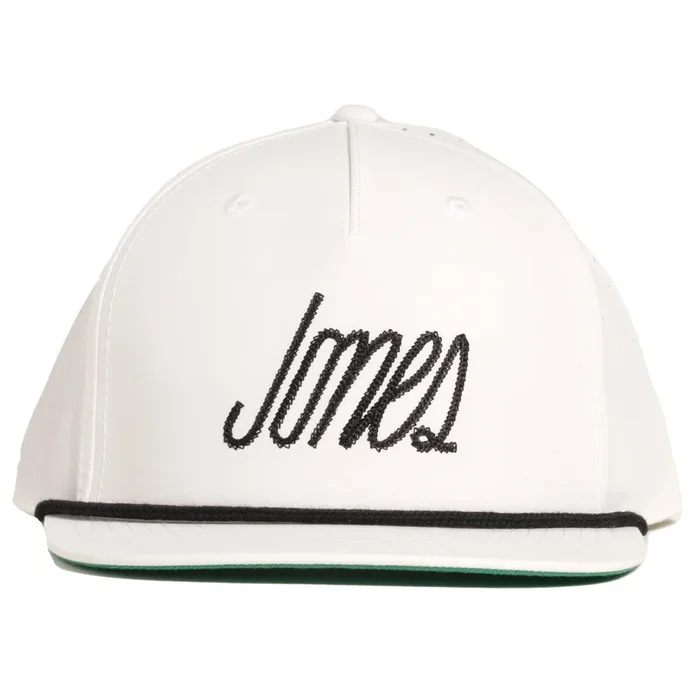 Chain Rope Snapback – White