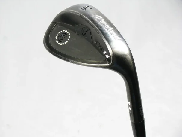 Cleveland CG14 Black Pearl Tour Zip Grooves 56* Sand Wedge 56-14 w/ Steel (Out of Stock)