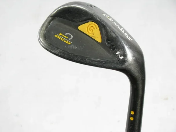 Cleveland CG14 Black Pearl Zip Grooves Sand Wedge 56* 56-14 w/ Steel (Out of Stock)