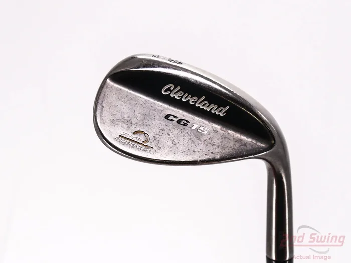 Cleveland CG15 Black Pearl Wedge Lob LW 58° 12 Deg Bounce True Temper Dynamic Gold S300 Steel Stiff Right Handed 35.25in (D-82440549306)
