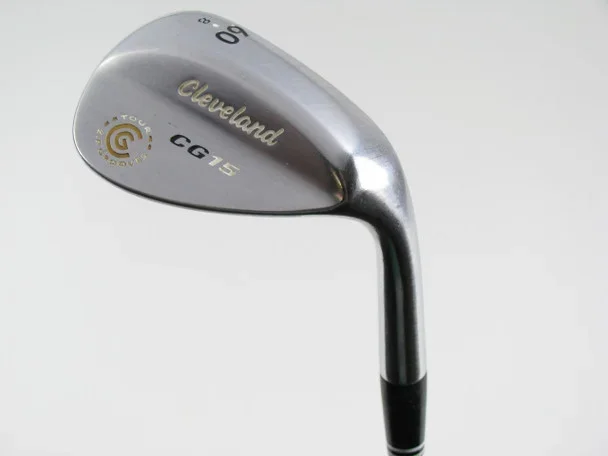 Cleveland CG15 Satin Chrome Tour Zip Grooves 60* Lob Wedge 60-08 w/ Steel (Out of Stock)