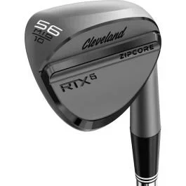 Cleveland RTX 6 Zipcore Wedges – Black Satin/Graphite Shaft