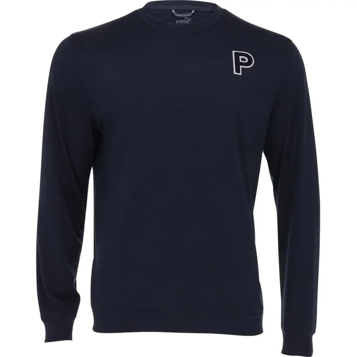 CLOUDSPUN Patch Crewneck Sweater