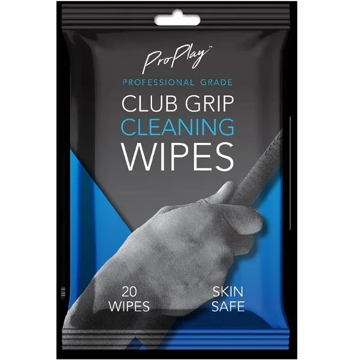 Club Grip Cleaning Wipes – Unscented – 20 Wipes