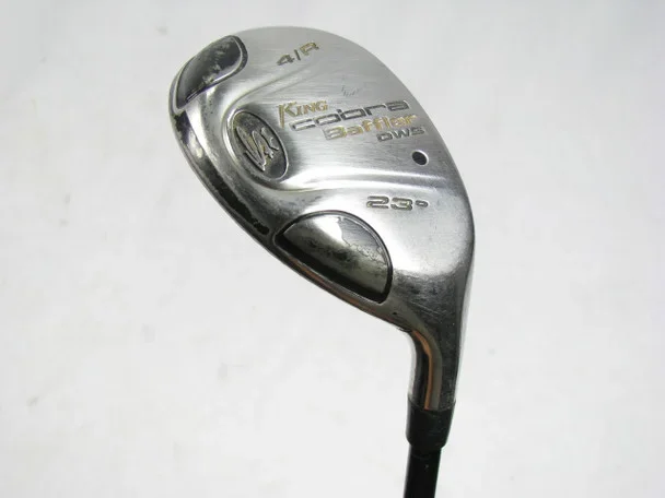 Cobra Baffler DWS #4 Hybrid 23* w/ Fujikura Fit-On E 160 Stiff Flex (Out of Stock)