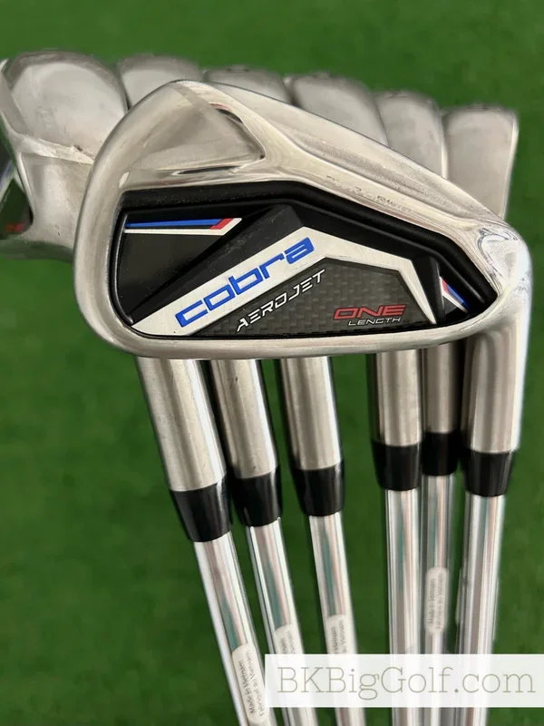 Cobra King Aerojet One Length Iron Set 5-G / KBS Tour Lite One Length Regular