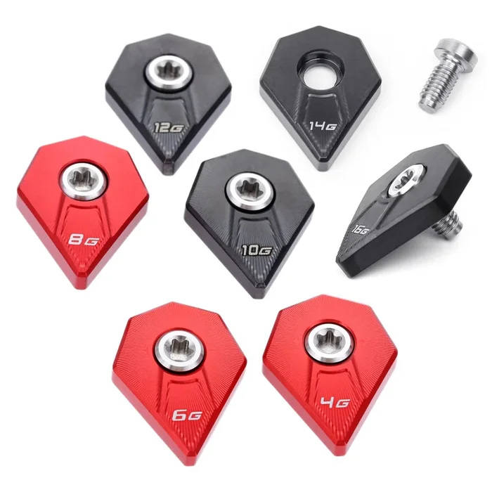 COBRA KING F9 RED / BLACK HEAD WEIGHTS – AFTERMARKET