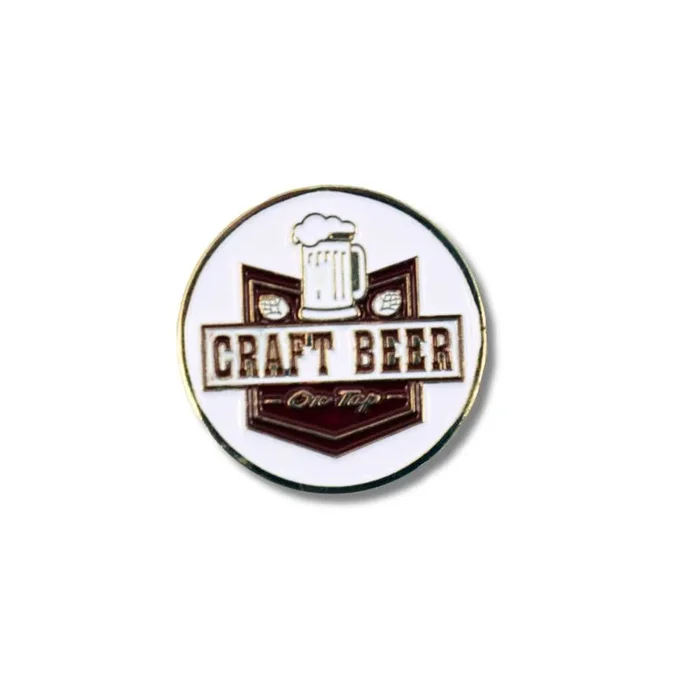 Craft Beer Metal Ball Marker