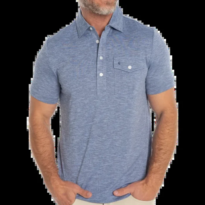 Criquet Heather Performance Sport Players Men’s Polo