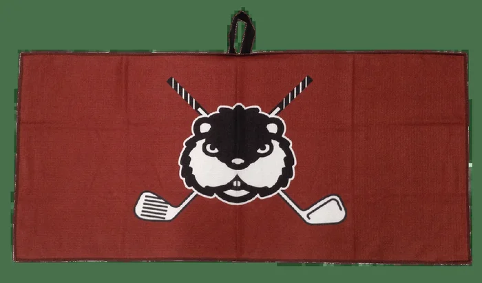 Cross Clubs Gopher Waffle Golf Towel by ReadyGOLF