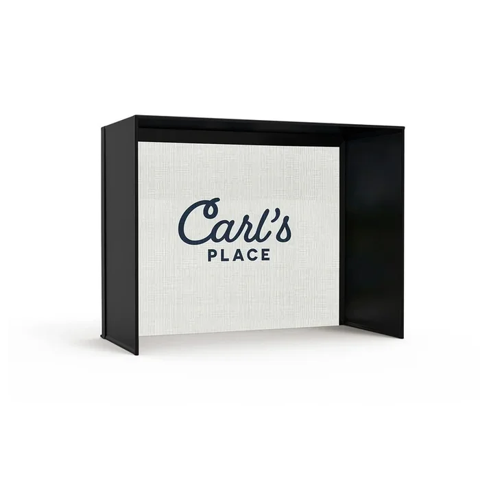 Custom 104.7″ x 160.4″ x 59″ Carl’s Place Enclosure + High Contrast Grey Screen