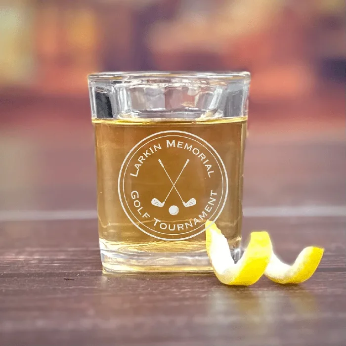 Custom Golf Shot Glass