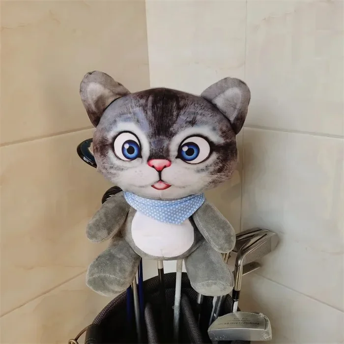 Cute Cat Golf Club Headcover