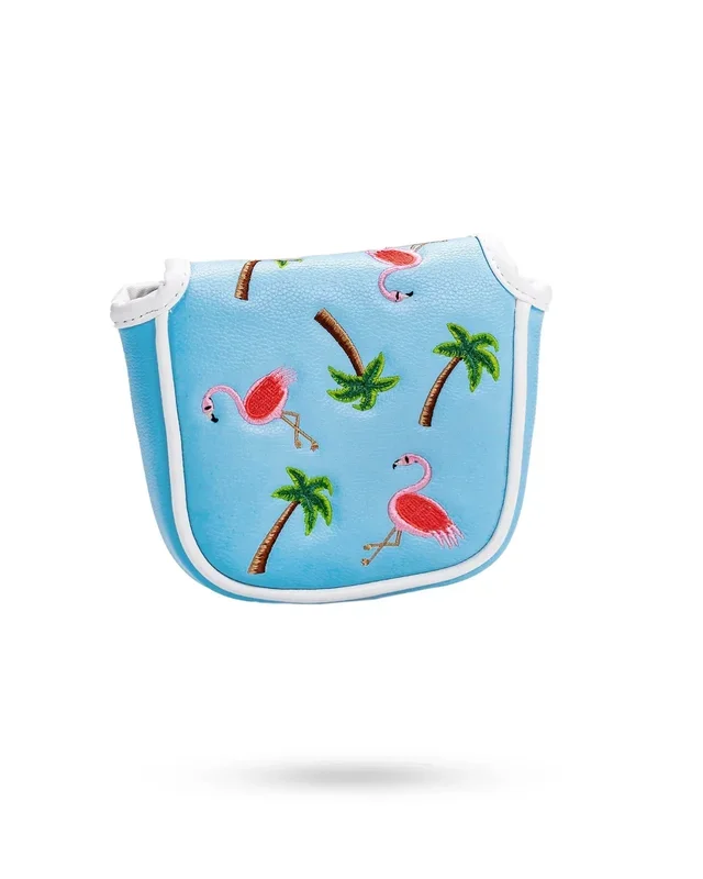 Dancing Flamingos – Mallet Putter Cover