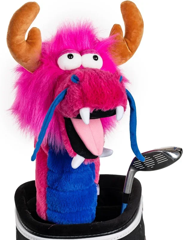 Daphne’s Headcovers Pink Dragon Driver Headcover