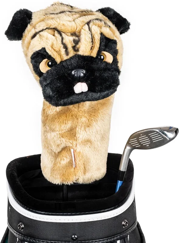 Daphne’s Headcovers Pug Driver Headcover