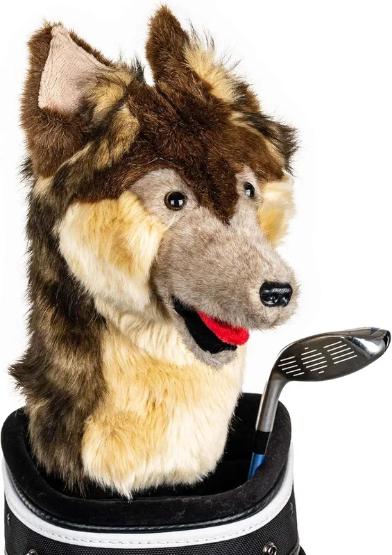 Daphne’s Headcovers Wolf Driver Headcover
