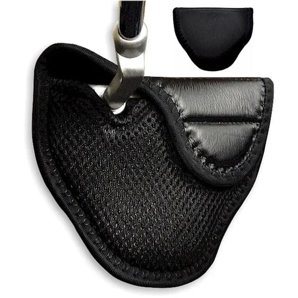 Deluxe Heel Shafted Mallet Style Putter Head Cover RH