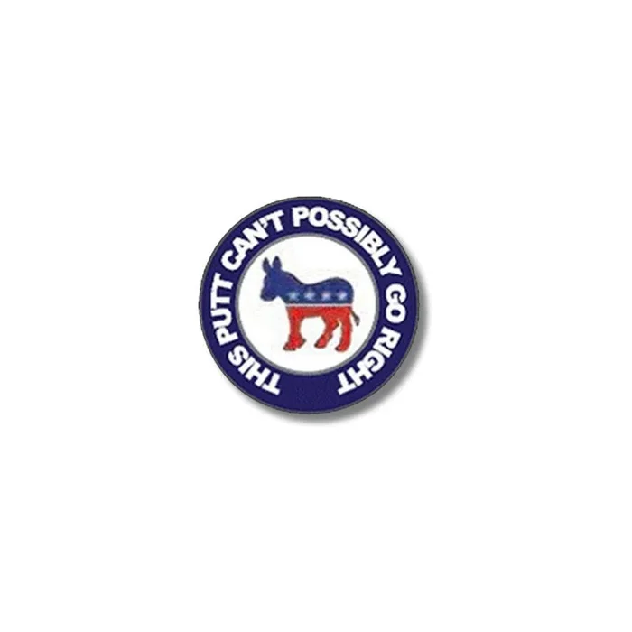 Democrat Metal Ball Marker