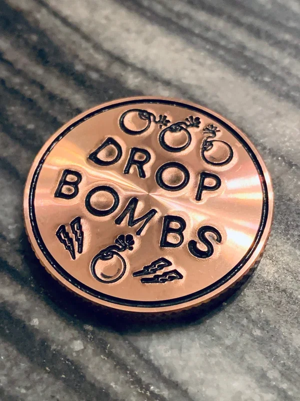 Drop Bombs – Custom Ball Marker