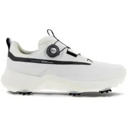 ECCO BIOM G5 BOA Golf Shoes – White/Black