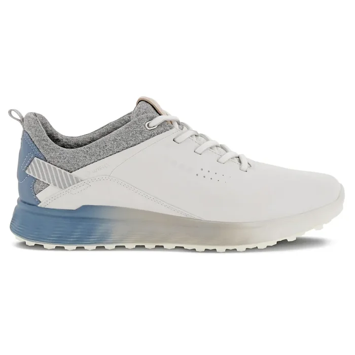 Ecco Golf S-Three Spikeless Laced Golf Shoes for Women