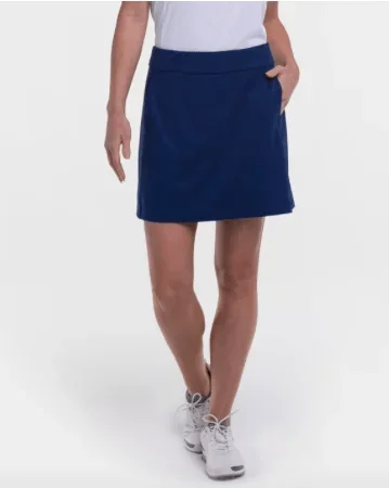 EP NY Golf: Women’s Knit Skort With Back Mesh Pleat Detail – NS1001X