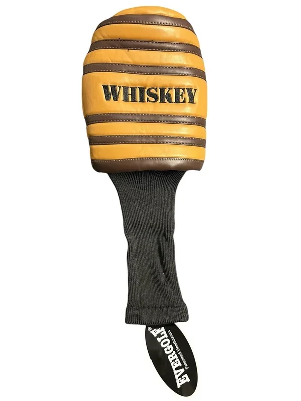 EverGolf Whiskey Barrel Driver Head Cover Sock Style Cover