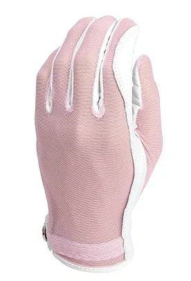 Evertan: Women’s Tan Through Golf Glove – Bubblegum