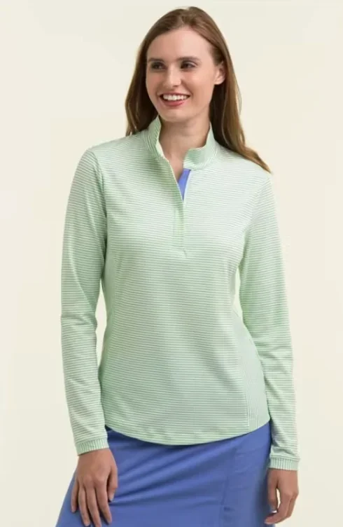 Fairway & Greene: Women’s Mindi Zip Polo