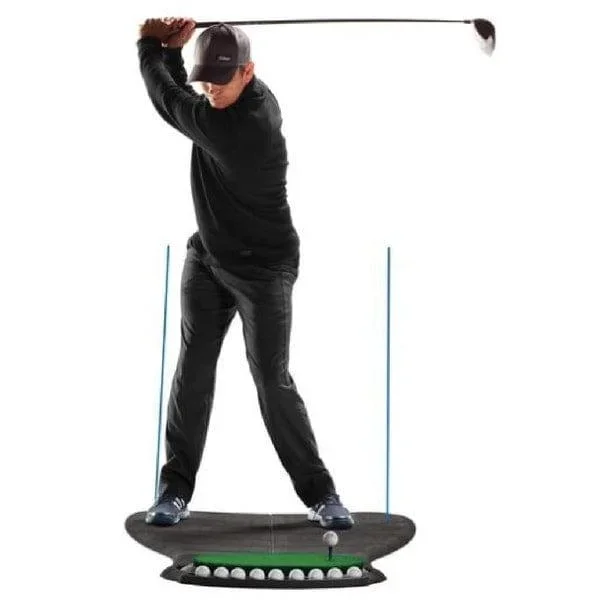 Fiberbuilt Flight Deck Golf Mat Practice Station
