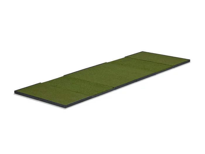 Fiberbuilt Player Preferred 12×4 Double-Hitting Studio Golf Mat