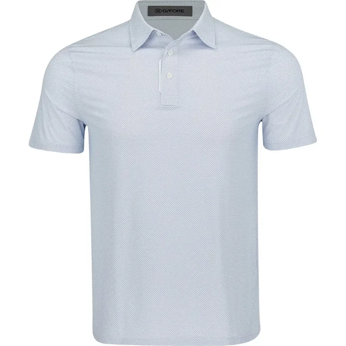 Fine Stretch Jacquard Polo