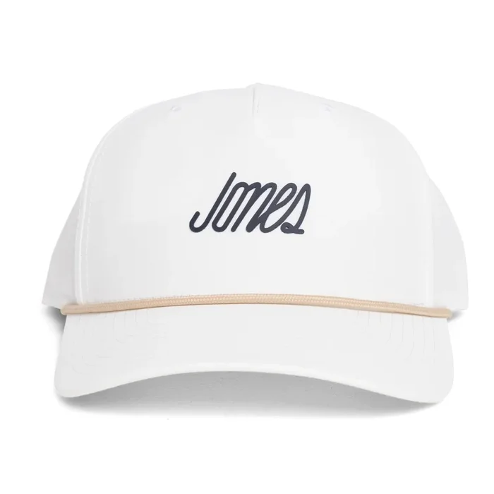 First Class Rope Hat – White/Field Khaki