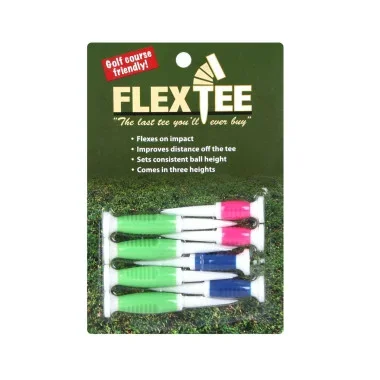 FlexTee Flexible Golf Tees (8 Pack)