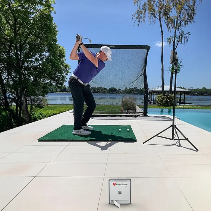 FlightScope Mevo Gen2 Net Return Pro CCE 5×5 Practice Package (USA)
