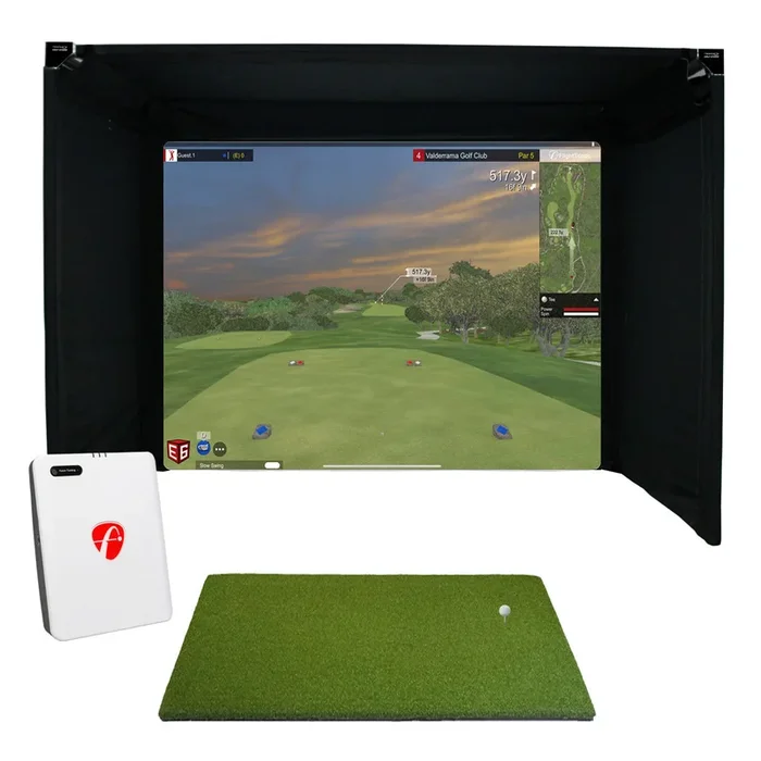 FlightScope Mevo Gen2 Parlour 11 CCE 5×5 Golf Simulator Kit (Canada)