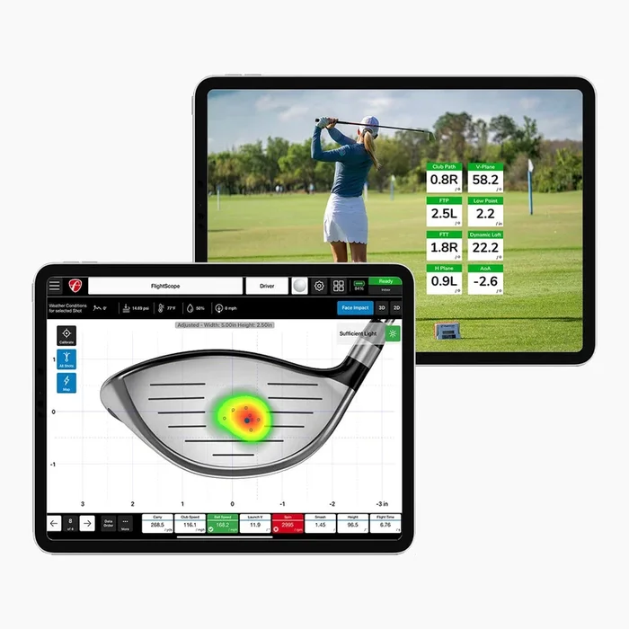 FlightScope Mevo+ Pro Package & Face Impact Location
