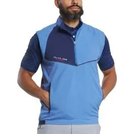 FootJoy 2025 U.S. Open Zephyr Wind Golf Vest – Blue