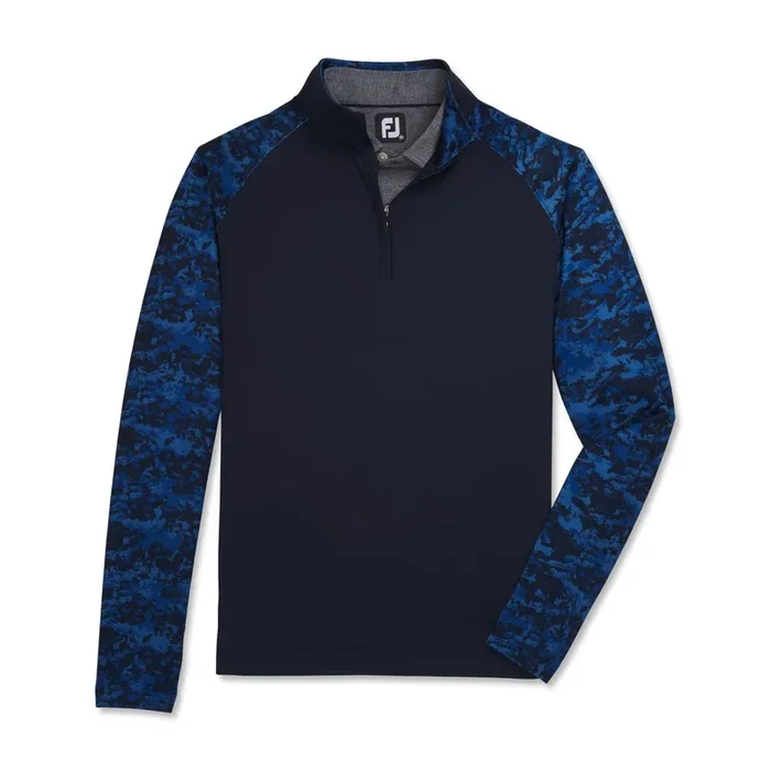 Footjoy Camo Color Block Mid-Layer Pullover 2023