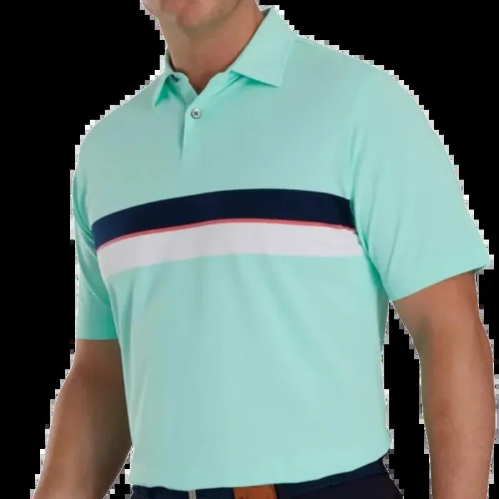 FootJoy Double Chest Band Men’s Polo