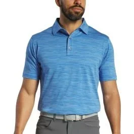 FootJoy Jacquard Wave Golf Polo – Blue