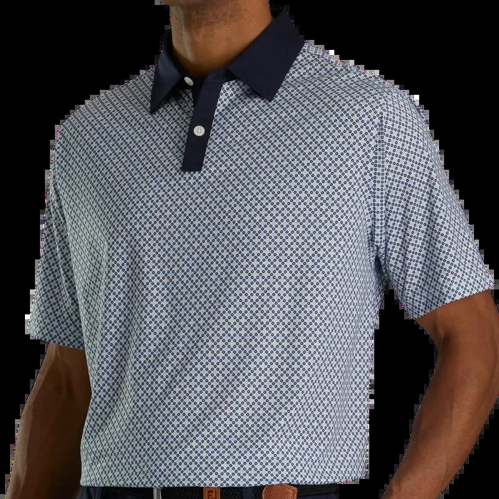 FootJoy Lisle Circle Print Men’s Polo